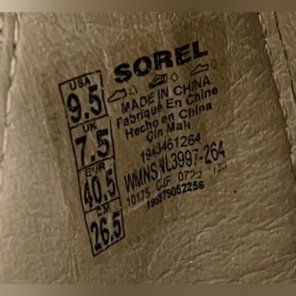 Sorel Cameron Flatform Ankle Strap Sandals in Taupe. 9.5 - Picture 11 of 13